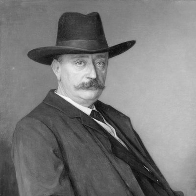 Johannes Martinus Messchaert (1857-1922). Sanger og sangpedagog av Jan Veth (signed by artist)