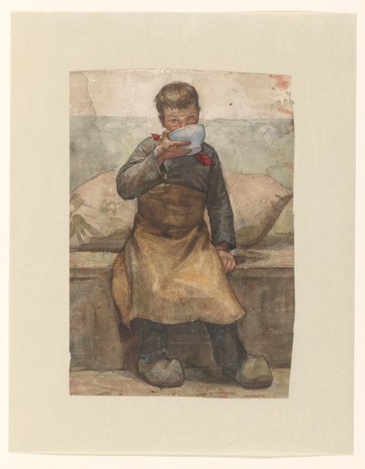 Drikker gutt av Jan Veth