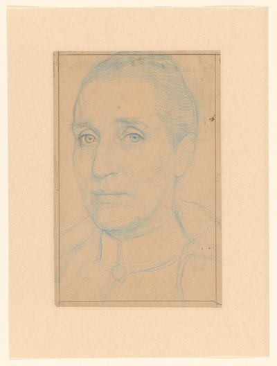 Portrett av Anna Dorothea Veth-Dirks av Jan Veth