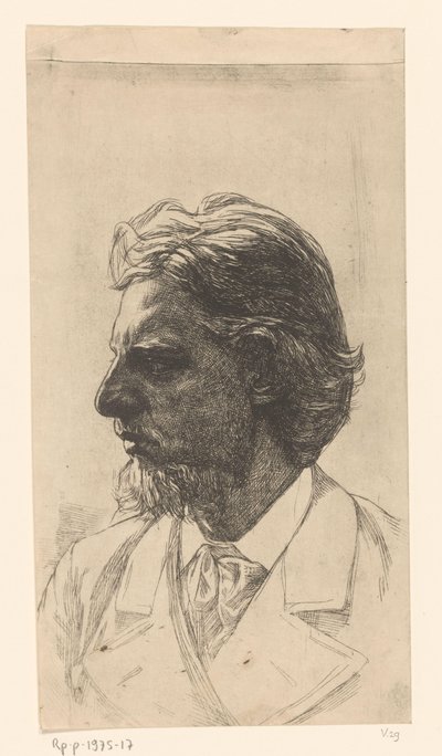 Portrett av Jacques Perk av Jan Veth