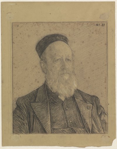 Portrett av Pieter Johannes Veth, 77 år av Jan Veth