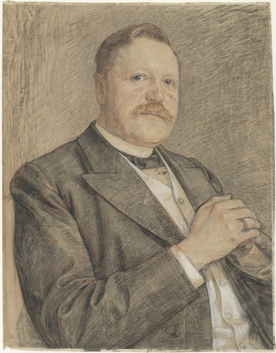 Portrett van R.P.J. Tutein Nolthenius av Jan Veth