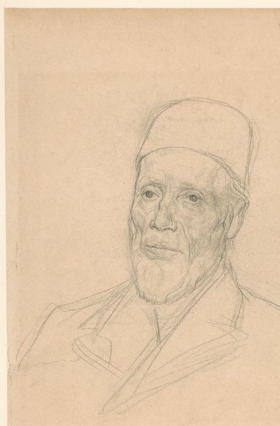 Portrett av Willem Nicolaas Dinger (?) av Jan Veth