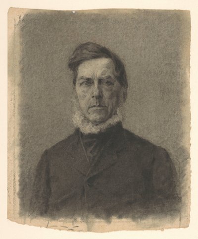 Portrett av en herre med ringskjegg av Jan Veth