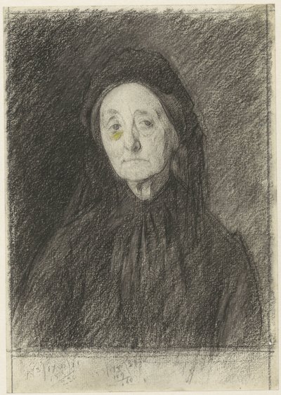 Portrett av fru J.H. Giltay-Moll av Jan Veth