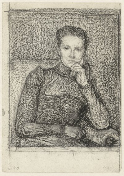 Portrett av fru K.C. Boxman-Winkler av Jan Veth