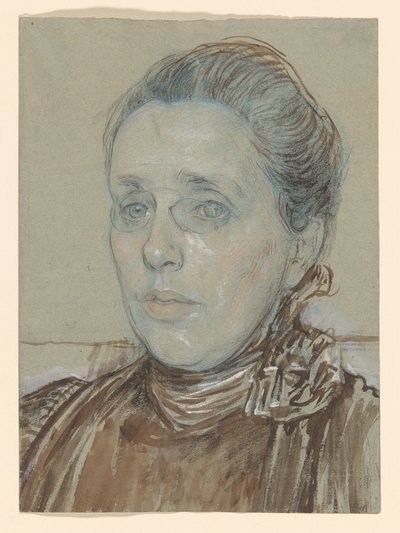 Portrett av fru Tutein Nolthenius-Tutein Nolthenius av Jan Veth