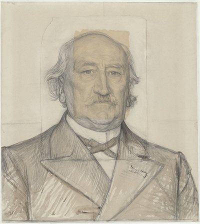 Portrett av Prof. Dr. H.A. Kooyker av Jan Veth
