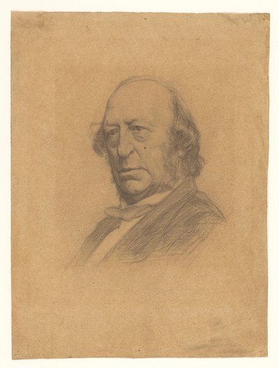 Portrett av prof. dr. Jan van Geuns av Jan Veth