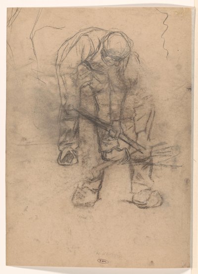 Studier av en arbeider av Jan Veth