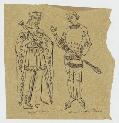 To middelaldersoldater før 1370 av Jan Veth