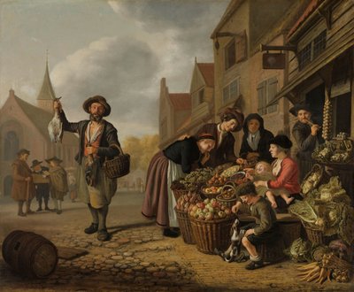 Grønnsaksbutikken De Buyskool av Jan Victors