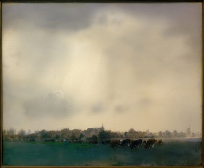 Utsikt over Hattem av Jan Voerman