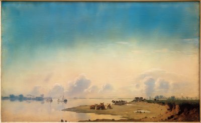 Utsikt over IJssel av Jan Voerman