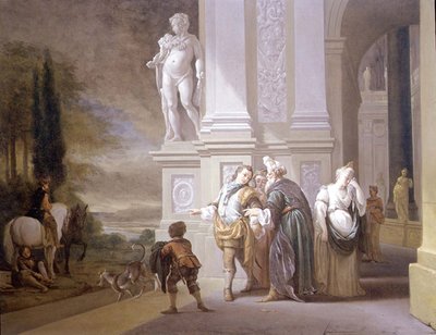 Den fortapte sønns bortgang av Jan Baptist Weenix