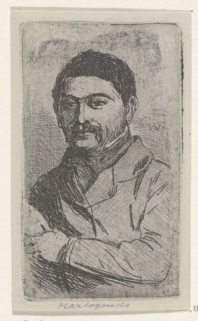 Portrett av Joseph Hartogensis av Jan Weissenbruch