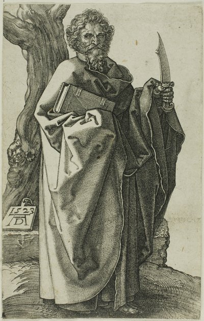 St. Bartolomeus av Jan Wierix