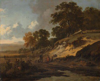 Landskap med jegere av Jan Wijnants