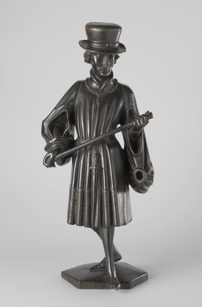 Gråter fra graven til Isabella av Bourbon, ca. 1475-76 (bronse) av Jan attrib.to Borman