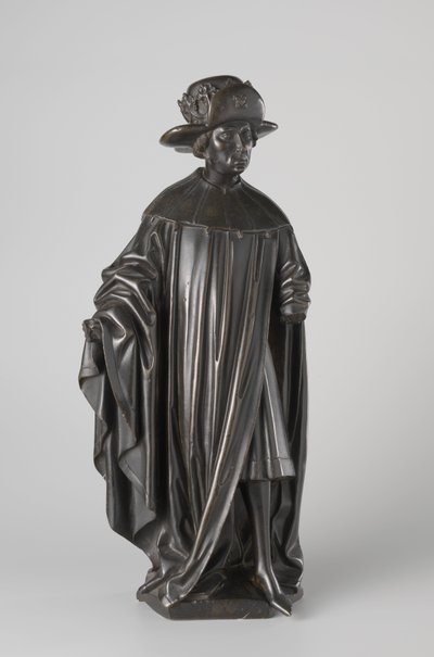 Gråter fra graven til Isabella av Bourbon, ca. 1475-76 (bronse) av Jan attrib.to Borman