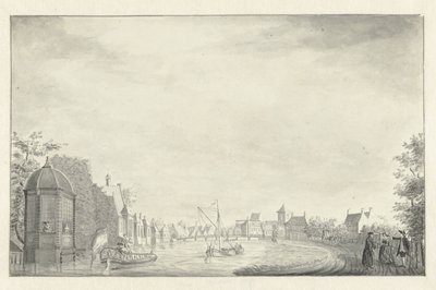 Ouderkerk på Amstel av Jan de Beijer (possibly)
