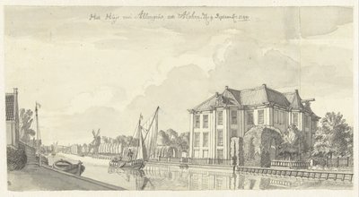 Huset til Allongius i Alphen aan de Rijn av Jan de Beijer