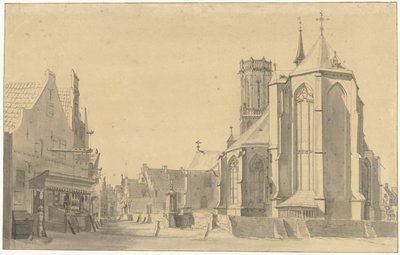 Sankt Aldegonde kirke i Emmerik av Jan de Beijer