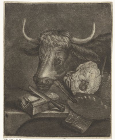 Attributter til Saint Luke-lauget, 1735 av Jan de Groot