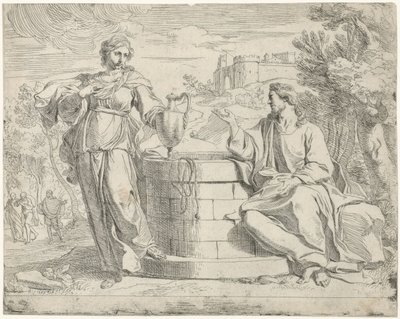 Kristus og den samaritanske kvinnen av Jan de Pape (rejected attribution)