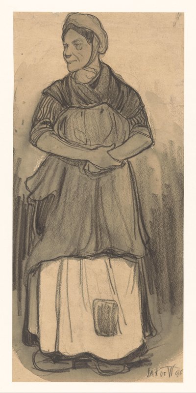 Hunn av Jan de Waardt (signed by artist)