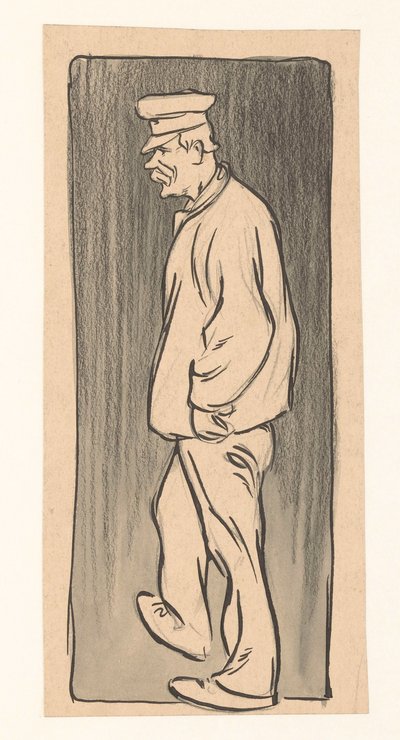 mannsfigur av Jan de Waardt
