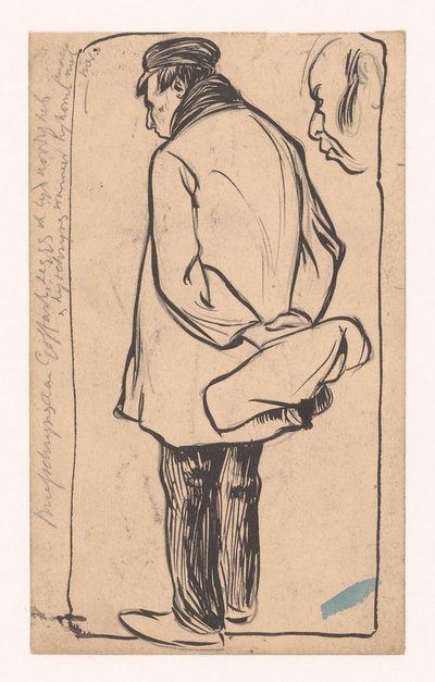 stående mann av Jan de Waardt
