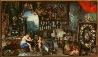 Ansiktet av Jan the Elder Brueghel