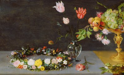 Blomster og frukt av Jan the Elder Brueghel