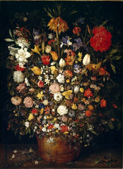 Stor bukett blomster Maleri av Jan Brueghel den eldste kaller Bruegel of Velvet (Bruegel eller Brueghel av Jan the Elder Brueghel