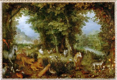 Paradis på jord - Paradis på jord … av Jan the Elder Brueghel