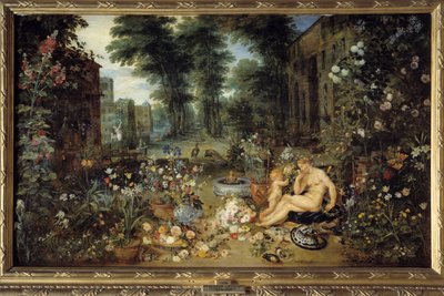 Lukt. Allegori om de fem sansene Maleri av Jan I Brueghel Dit De Velours (1568-1625) av Jan the Elder Brueghel