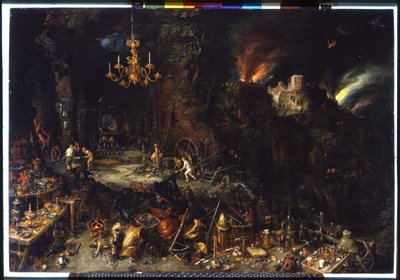 Ilden av Brueghel Jan I (1568-1625) 1621 (olje på lerret) av Jan the Elder Brueghel