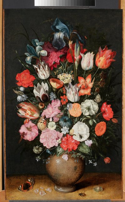 Vase med blomster av Jan the Elder Brueghel