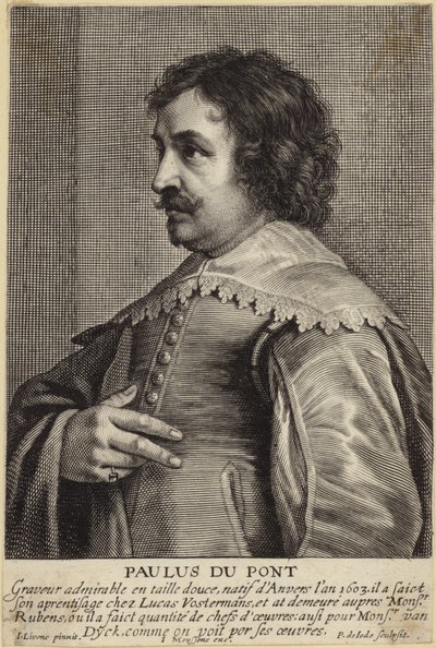 Portrett av Paulus Du Pont av Jan the Elder Lievens
