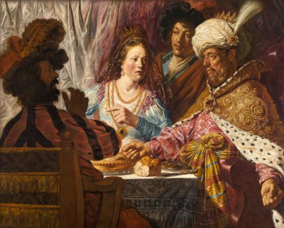 Esters høytid, ca. 1625 av Jan the Elder Lievens