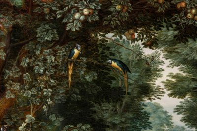Allegori av elementene jord og vann av Jan Brueghel the Younger