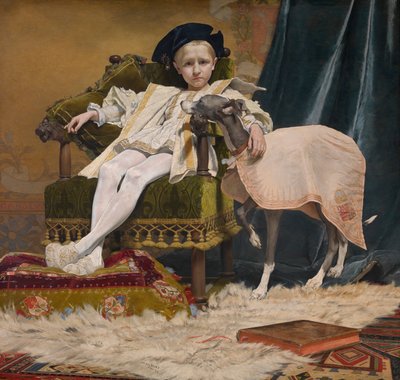 Keiser Karl V som barn av Jan van Beers