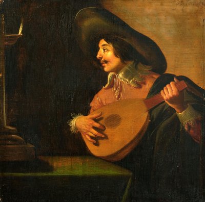 Lutespilleren av Jan van Bijlert
