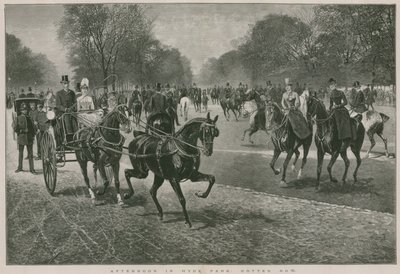 Ettermiddag i Hyde Park, London: Rotten Row av Jan van Chelminski