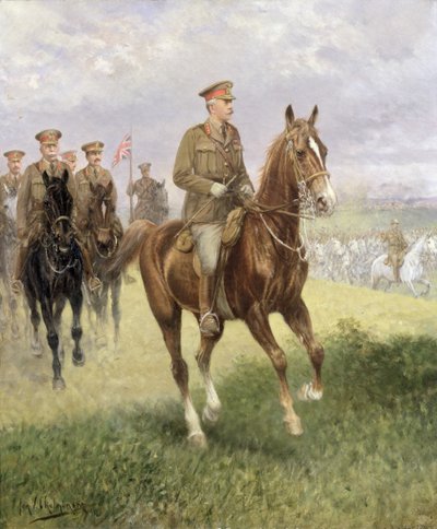Feltmarskalk Haig (1861-1928) av Jan van Chelminski
