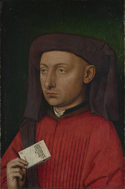 Portrett av Marco Barbarigo, ca. 1449-50 av Jan van Eyck