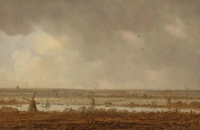 Polderlandskap av Jan van Goyen