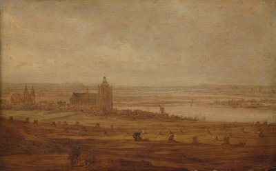 Utsikt over Arnhem av Jan van Goyen