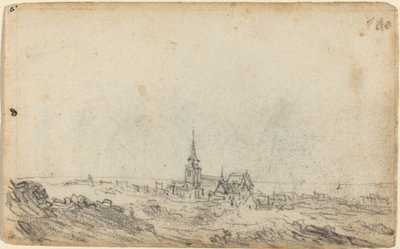 Utsikt over Scheveningen [recto] av Jan van Goyen